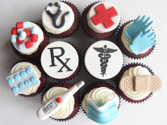 Clever Cupcakes - Doctor Themed Cupcakes - via flickr - CC BY 2.0